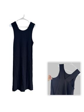 STOCKHOLM ATELIER Black Midi Dress ***DESIGNER***